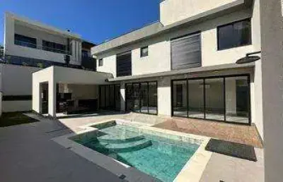 Casa em condomínio fechado com 4 quartos à venda na rua das palmas, 1, alphaville dom pedro, campinas, 390 m2 por r$ 3.500.000