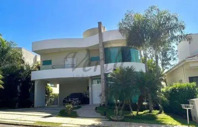 Casa em condomínio fechado com 4 quartos à venda na avenida alphaville, 100, alphaville dom pedro, campinas, 350 m2 por r$ 3.300.000