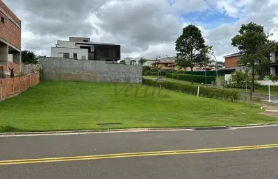 Terreno em condomínio fechado à venda na leopoldo sant'anna, 1000, alphaville dom pedro 3, campinas por r$ 1.490.000