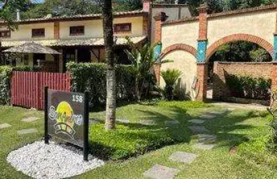 Casa com 2 quartos à venda na das rosas, 158, centro, bertioga, 158 m2 por r$ 990.000