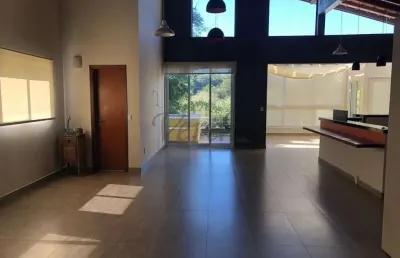 Casa em condomínio fechado com 4 quartos para alugar na avenida professora dea ehrhardt carvalho, 1800, condomínio chácaras do alto da nova campinas, campinas, 400 m2 por r$ 9.000