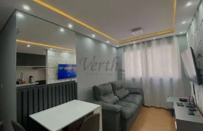 Apartamento com 2 quartos à venda na rua campos do jordão, 440, fundação da casa popular, campinas, 45 m2 por r$ 350.000