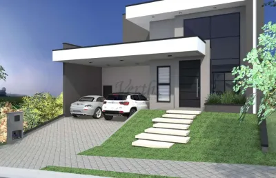 Casa em condomínio fechado com 3 quartos à venda na estrada municipal do roncáglia, 1090, jardim américa ii, valinhos, 187 m2 por r$ 1.880.000