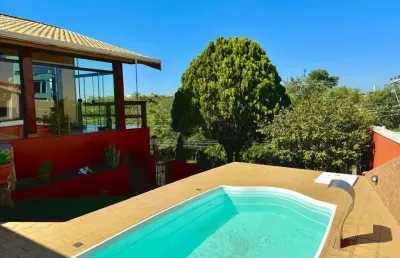 Casa em condomínio fechado com 4 quartos à venda na avenida dona maria franco salgado, 50, jardim botânico (sousas), campinas, 330 m2 por r$ 1.490.000
