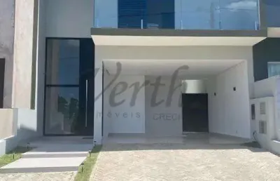 Casa em condomínio fechado com 3 quartos à venda na rua siriema, 594, jardim itapoan, monte mor, 153 m2 por r$ 850.000