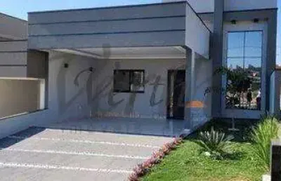 Casa em condomínio fechado com 3 quartos à venda na avenida 1, sn, loteamento park gran reserve, indaiatuba, 127 m2 por r$ 890.000