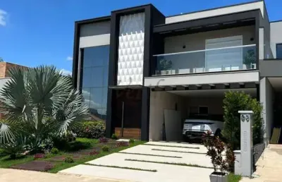 Casa em condomínio fechado com 5 quartos à venda na rua josé germano, sn, jardim residencial dona lucilla, indaiatuba, 385 m2 por r$ 2.800.000