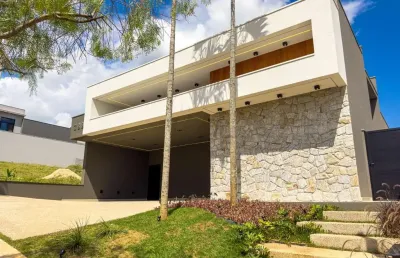 Casa em condomínio fechado com 4 quartos à venda na avenida bernardino bonavita, 280, jardim santa rita, indaiatuba, 267 m2 por r$ 3.000.000