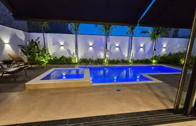 Casa em condomínio fechado com 4 quartos à venda na avenida doutor roberto cerqueira de oliveira rosa, s/n, loteamento residencial arborais, campinas, 335 m2 por r$ 3.850.000