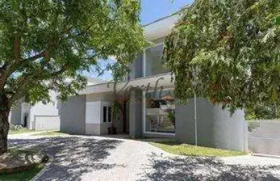 Casa em condomínio fechado com 4 quartos à venda na avenida araçá, 1000, loteamento alphaville campinas, campinas, 717 m2 por r$ 3.800.000