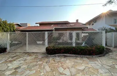 Casa em condomínio fechado com 3 quartos à venda na rua san conrado, 1000, loteamento caminhos de san conrado (sousas), campinas, 322 m2 por r$ 1.220.000