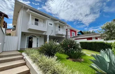 Casa em condomínio fechado com 4 quartos à venda na rua san conrado, 1000, loteamento caminhos de san conrado (sousas), campinas, 370 m2 por r$ 1.850.000