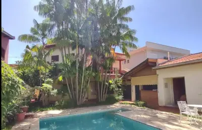 Casa em condomínio fechado com 3 quartos à venda na rua san conrado, 1000, loteamento caminhos de san conrado (sousas), campinas, 335 m2 por r$ 1.450.000