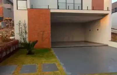 Casa em condomínio fechado com 3 quartos à venda na avenida 1, sn, loteamento park gran reserve, indaiatuba, 177 m2 por r$ 1.270.000
