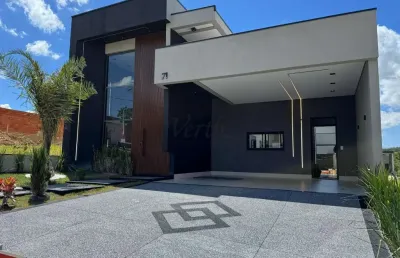 Casa em condomínio fechado com 3 quartos à venda na avenida 1, sn, loteamento park gran reserve, indaiatuba, 172 m2 por r$ 1.490.000