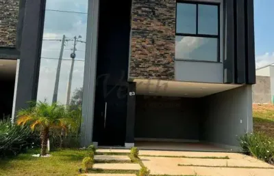 Casa em condomínio fechado com 3 quartos à venda na avenida 1, sn, loteamento park gran reserve, indaiatuba, 173 m2 por r$ 1.450.000