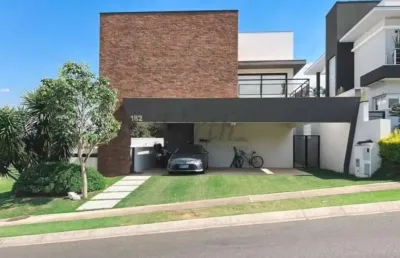 Casa em condomínio fechado com 3 quartos à venda na avenida carlos diaulas serpa, 182, loteamento parque dos alecrins, campinas por r$ 2.677.000