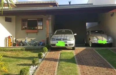 Casa em condomínio fechado com 3 quartos à venda na rua pastor hugo gegembauer, 1, parque ortolândia, hortolândia, 170 m2 por r$ 720.000
