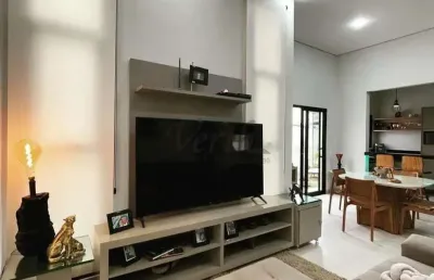 Casa em condomínio fechado com 3 quartos à venda na rua príncipe jacques i, 2505, residencial jardim de mônaco, hortolândia, 150 m2 por r$ 979.000
