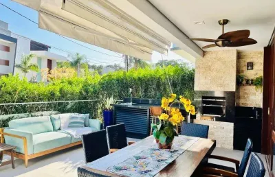 Casa com 4 quartos à venda na alameda mamoan, 59, riviera de são lourenço, bertioga, 240 m2 por r$ 2.600.000