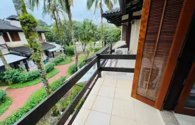 Casa em condomínio fechado com 2 quartos à venda na alameda do pampa, 151, riviera de são lourenço, bertioga, 150 m2 por r$ 2.190.000
