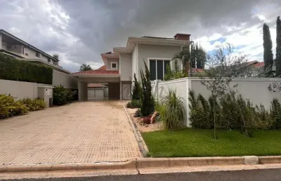 Casa em condomínio fechado com 5 quartos à venda na avenida professora dea ehrhardt carvalho, 2500, sítios de recreio gramado, campinas, 400 m2 por r$ 2.800.000