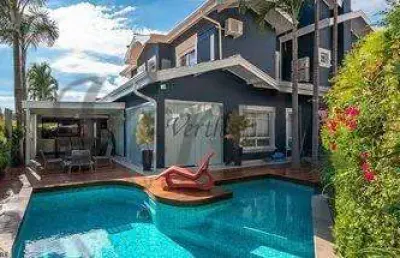 Casa com 4 quartos à venda na rodovia heitor penteado, 1000, vila brandina, campinas, 309 m2 por r$ 2.850.000