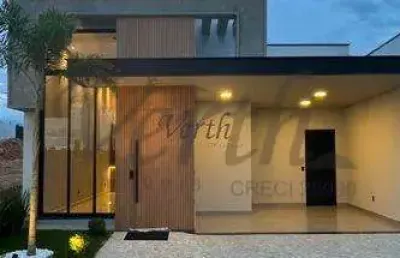 Casa em condomínio fechado com 3 quartos à venda na avenida 1, sn, loteamento park gran reserve, indaiatuba, 134 m2 por r$ 1.195.000