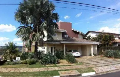 Casa com 4 quartos à venda na alameda carlos de carvalho vieira braga, 147, vila sonia, valinhos, 448 m2 por r$ 2.120.000