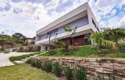 Casa em condomínio fechado com 4 quartos à venda na jaboti, 100, vista alegre, vinhedo, 525 m2 por r$ 3.980.000