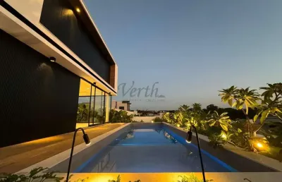 Casa em condomínio fechado com 4 quartos à venda na rua das palmas, 100, alphaville dom pedro, campinas, 382 m2 por r$ 4.800.000