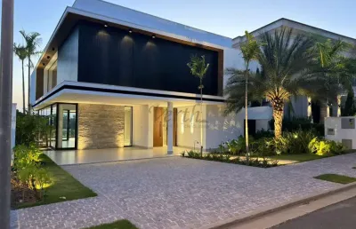 Casa em condomínio fechado com 4 quartos à venda na rua das palmas, 100, alphaville dom pedro, campinas, 382 m2 por r$ 4.800.000