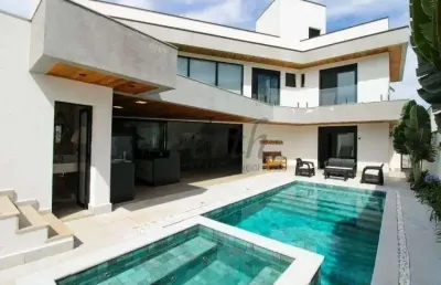 Casa em condomínio fechado com 3 quartos para alugar na rua joão athanásio bueno, sn, jardim green park residence, hortolândia, 313 m2 por r$ 15.000