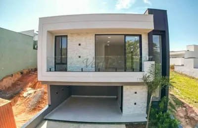 Casa em condomínio fechado com 3 quartos à venda na avenida 1, sn, loteamento park gran reserve, indaiatuba, 169 m2 por r$ 1.390.000