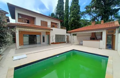 Casa em condomínio fechado com 3 quartos para alugar na rua eliseu teixeira de camargo, 401, sítios de recreio gramado, campinas, 326 m2 por r$ 7.500