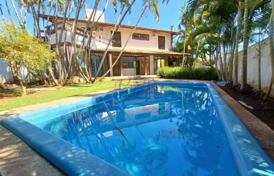 Casa em condomínio fechado com 3 quartos para alugar na rua eliseu teixeira de camargo, 401, sítios de recreio gramado, campinas, 365 m2 por r$ 9.000