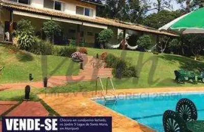 Chácara / sítio com 6 quartos à venda na alameda dos pinheiros, 80, jardim cinco lagos de santa maria, mairiporã, 500 m2 por r$ 3.600.000