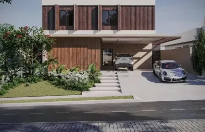 Casa em condomínio fechado com 5 quartos à venda na rua saint paul de vence, 100, ville sainte helene, campinas, 345 m2 por r$ 4.380.000