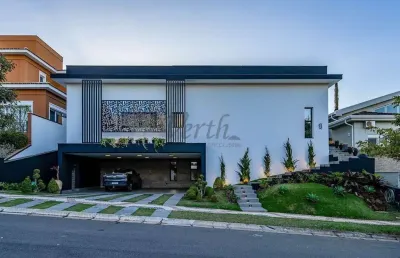 Casa em condomínio fechado com 4 quartos à venda na rua saint paul de vence, 100, ville sainte helene, campinas, 410 m2 por r$ 4.950.000