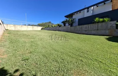 Terreno em condomínio fechado à venda na rua saint paul de vence, 100, ville sainte helene, campinas por r$ 1.290.000