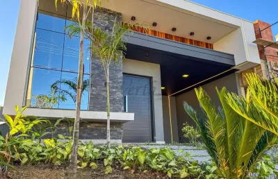 Casa em condomínio fechado com 3 quartos à venda na avenida 1, sn, loteamento park gran reserve, indaiatuba, 139 m2 por r$ 1.250.000