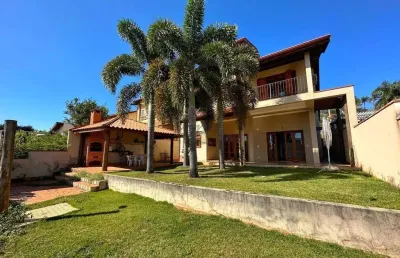 Casa em condomínio fechado com 4 quartos à venda na rua san conrado, 1000, loteamento caminhos de san conrado (sousas), campinas, 342 m2 por r$ 1.490.000
