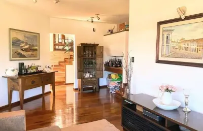 Casa em condomínio fechado com 4 quartos à venda na rua san conrado, 1000, loteamento caminhos de san conrado (sousas), campinas, 301 m2 por r$ 2.000.000