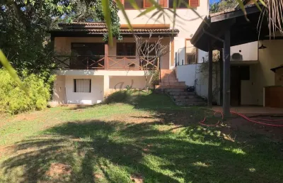 Casa em condomínio fechado com 3 quartos para alugar na avenida papa joão paulo i, 616, bairro das palmeiras, campinas, 380 m2 por r$ 7.500