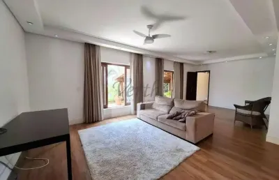 Casa em condomínio fechado com 3 quartos à venda na rua san conrado, 1000, loteamento caminhos de san conrado (sousas), campinas, 219 m2 por r$ 1.280.000