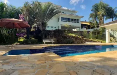 Casa em condomínio fechado com 4 quartos à venda na rua san conrado, 1000, loteamento caminhos de san conrado (sousas), campinas, 601 m2 por r$ 3.000.000