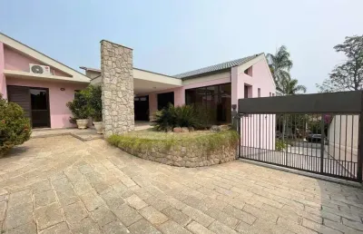 Casa em condomínio fechado com 5 quartos para alugar na avenida dona maria franco salgado, 50, jardim botânico (sousas), campinas, 1410 m2 por r$ 17.000