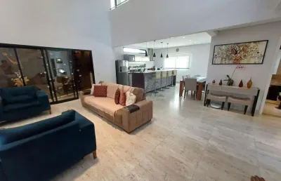 Casa em condomínio fechado com 4 quartos à venda na rua éttore papa, 100, colinas do ermitage (sousas), campinas, 380 m2 por r$ 2.500.000
