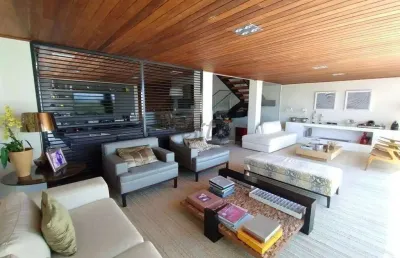 Casa em condomínio fechado com 4 quartos à venda na rua san conrado, 1000, loteamento caminhos de san conrado (sousas), campinas, 680 m2 por r$ 2.750.000