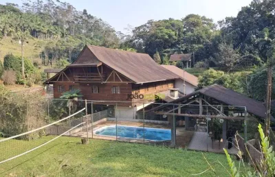 Chácara com 12 dormitórios para alugar, 20000 m² por r$ 29.000,00/mês - rio matias  - são pedro de alcântara/sc